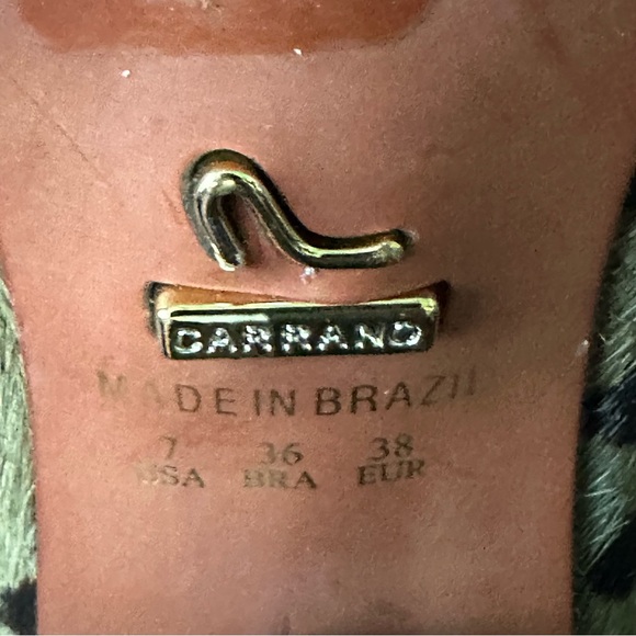 🐆Carrano Leopard Print Fur Heels🐆 - Picture 9 of 9